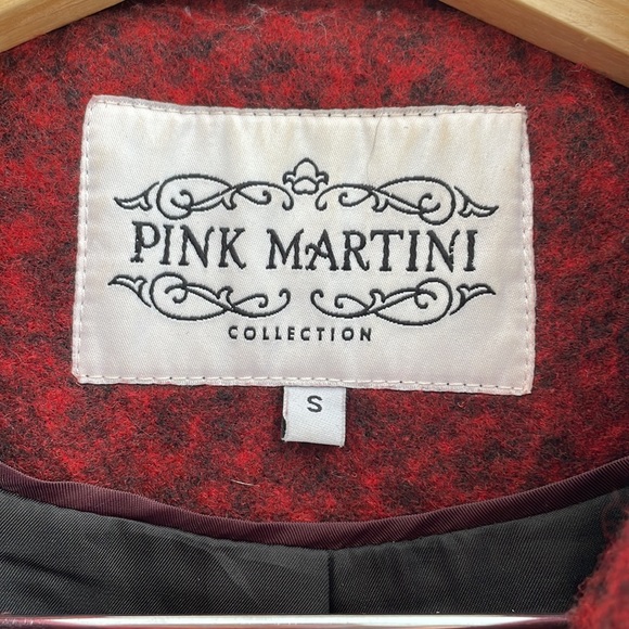 Pink Martini Red Coat Size Small - Picture 3 of 8